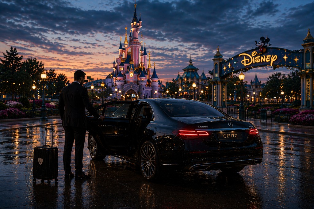 GEUTZ luxury chauffeur service at Disneyland Paris